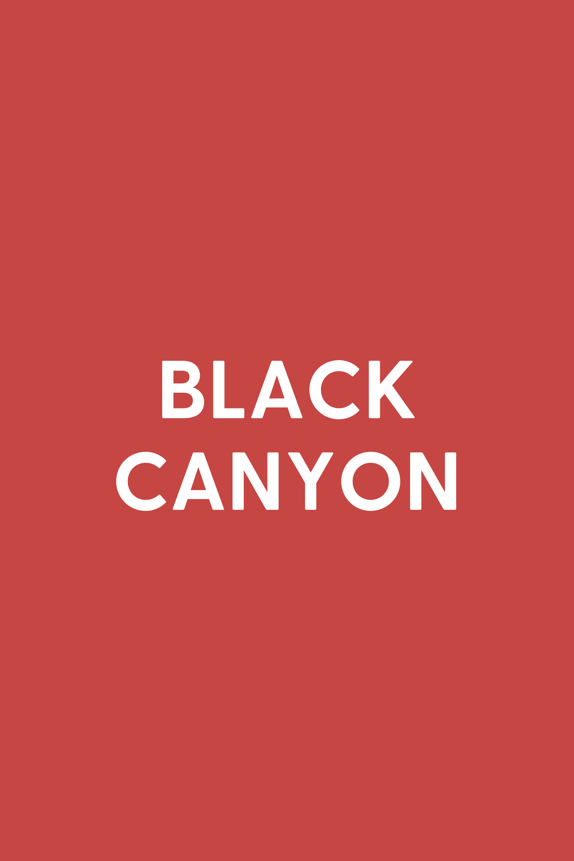 Black Canyon (D)