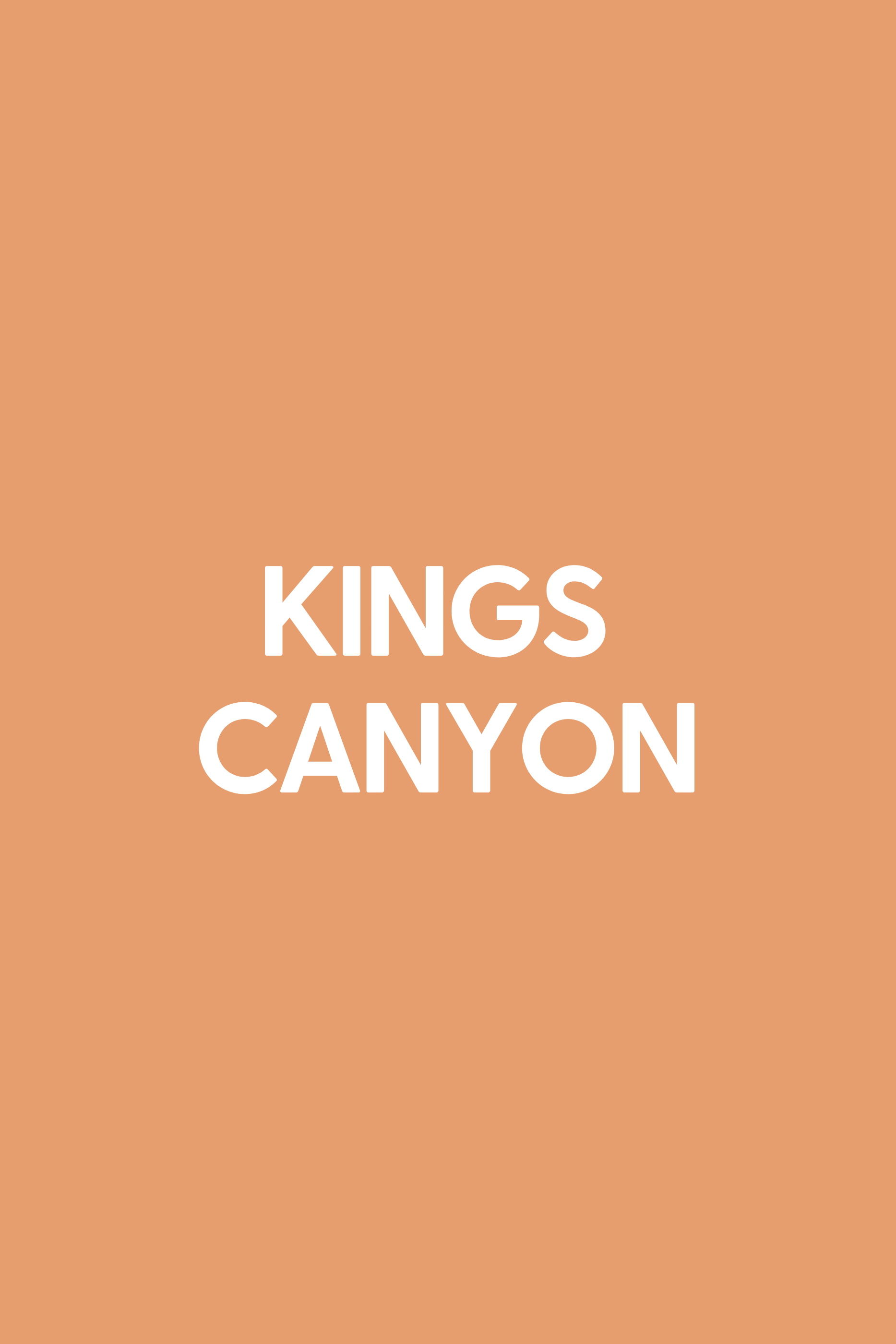 Kings Canyon (U)