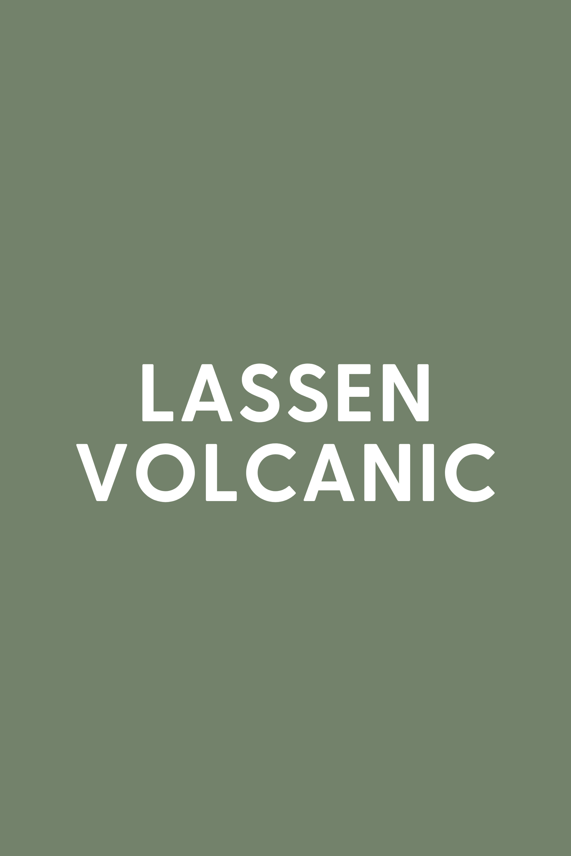 Lassen Volcanic (D)