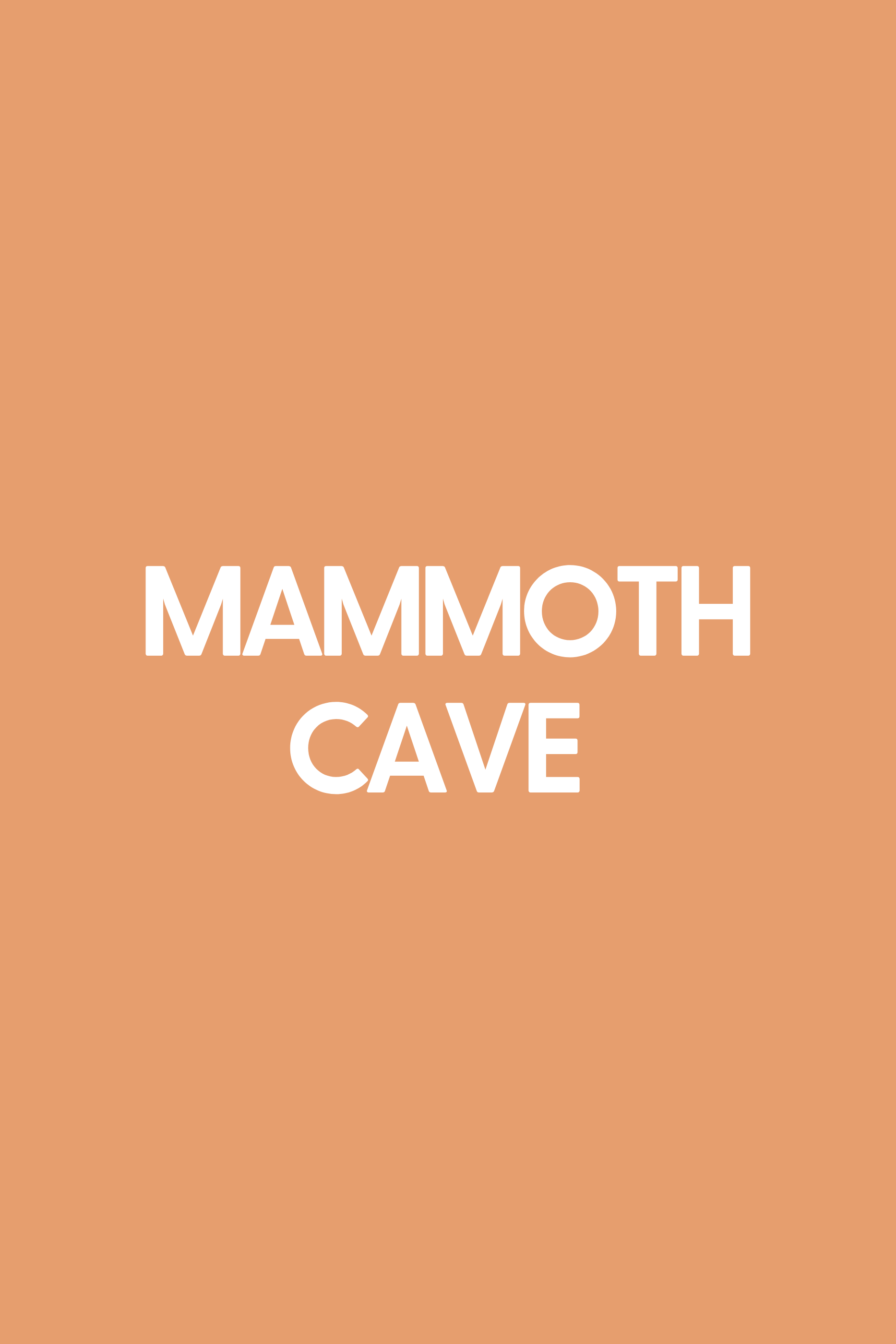 Mammoth Cave (U)