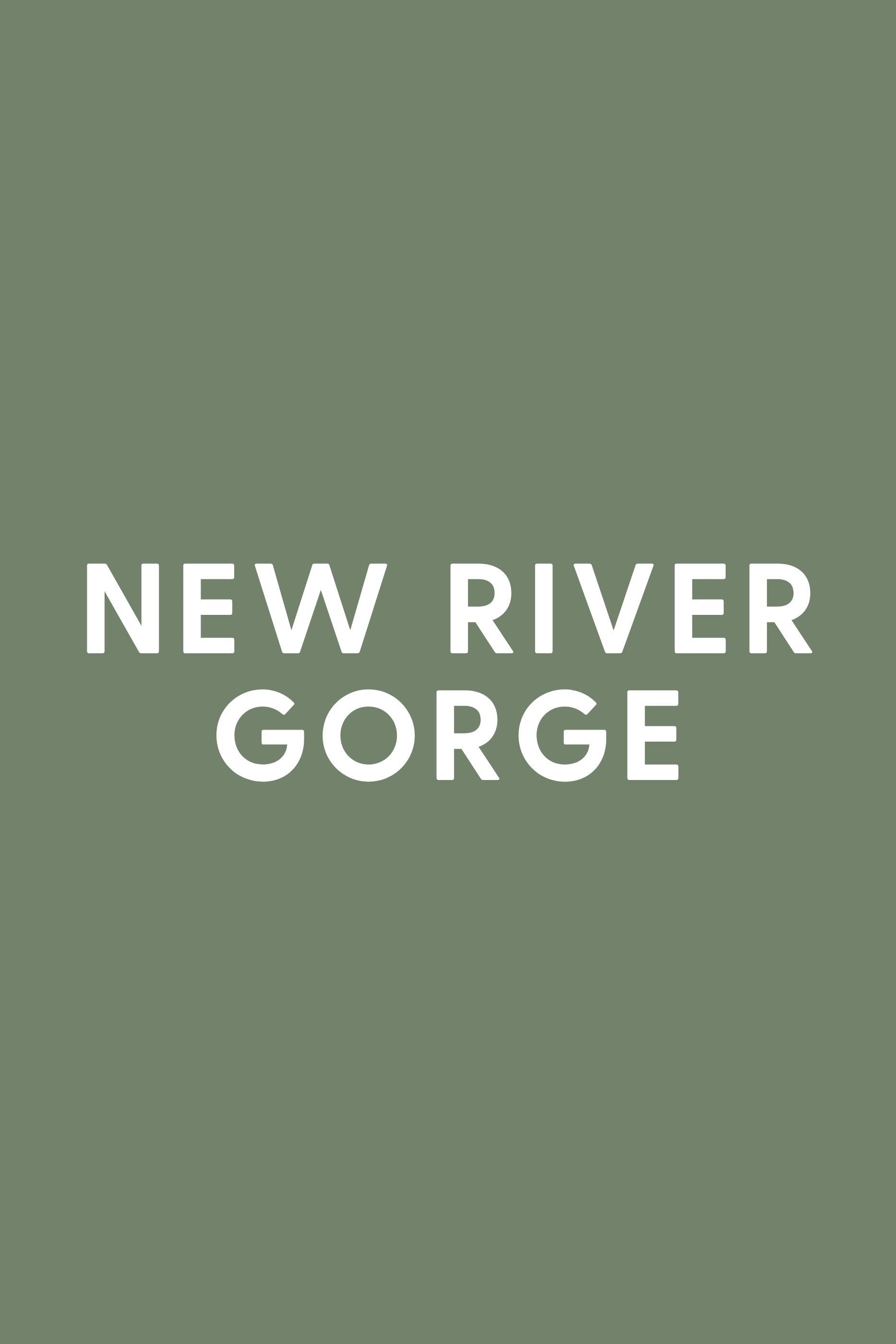 New River Gorge (D)