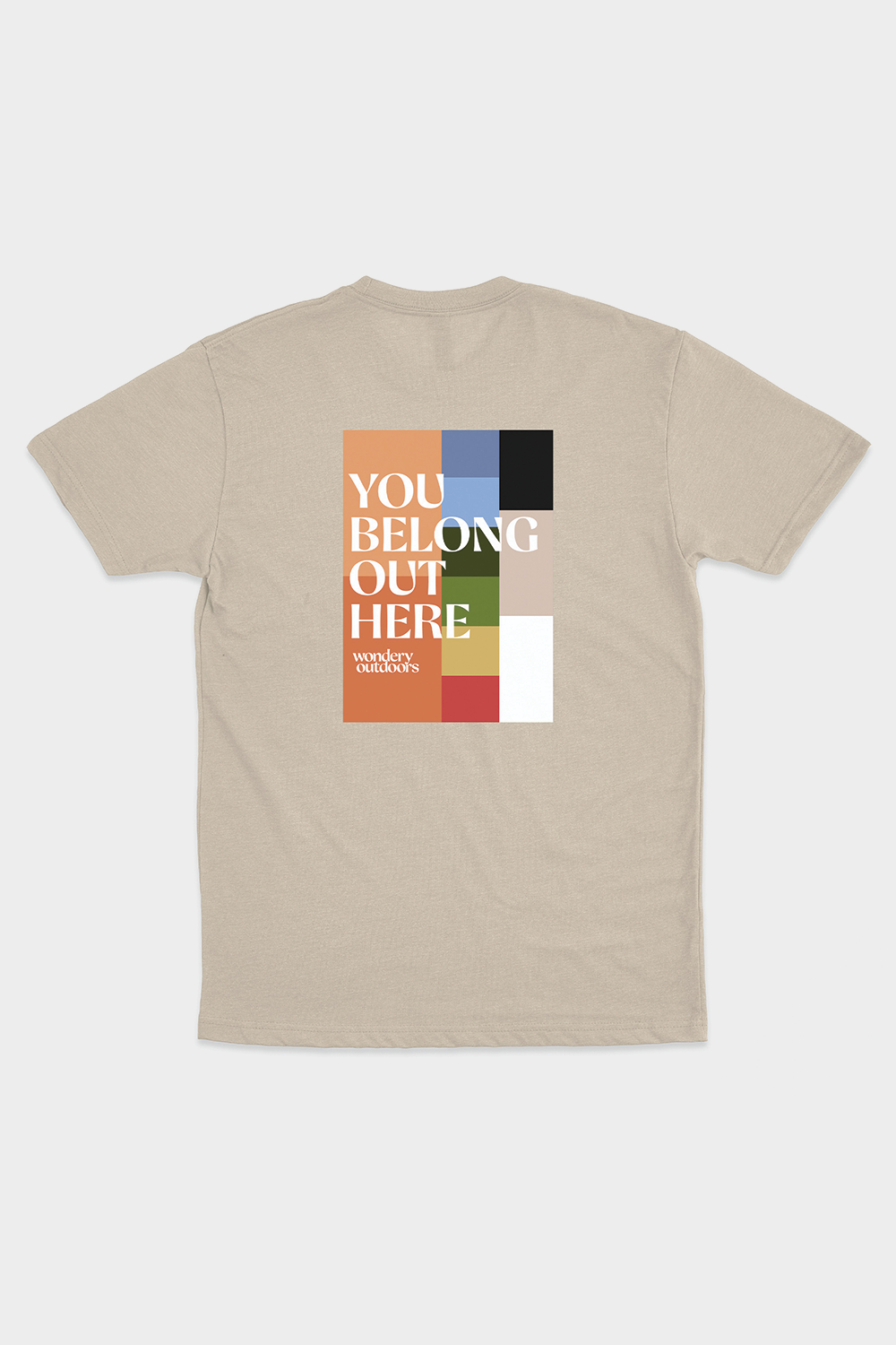 (Oops)  Motto Grid Tee