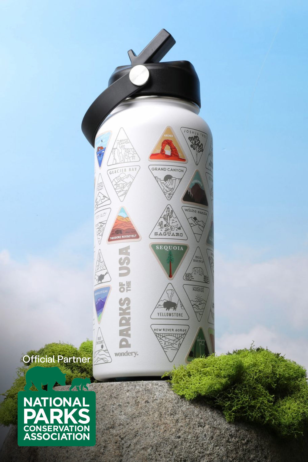 The Original Parks of the USA Bucket List Bottle